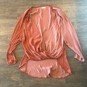 Wrap Front Blouse